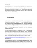Trabajo Fondo Monetario Internacional