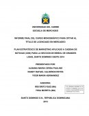PLAN ESTRATÉGICO DE MARKETING APLICADO A CADENA DE NOTICIAS (CDN) PARA LA SECCION DE BEIBOL DE GRANDES LIGAS, SANTO DOMINGO OESTE 2014