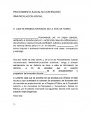 Demanda Visita y Convivencia