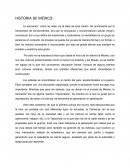 Historia de México.
