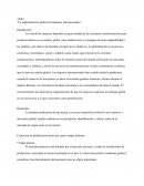 La administración global en empresas internacionales