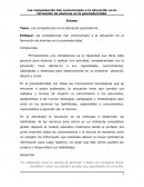 Competencias educativas