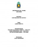 CONTABILIDAD DE COSTOS I TEMA: LABOR DIRECTA