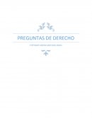 Preguntas de derecho
