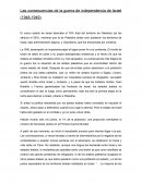 Las consecuencias de la guerra de independencia de Israel