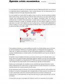 Opinión crisis económica