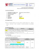 Modelo de Sesión de Aprendizaje