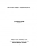 LEGISLACIÓN DOCUMENTAL