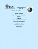 Actividad Integradora Etapa 1. Proceso de la Comunicación