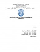 LABORATORIO CLÍNICO DE LA ESCUELA DE BIOANÁLISIS (SEXTA VISITA)