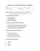 Prueba mayas 4 basico