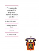 Preparatoria regional de Lagos de Moreno Modulo Ojuelos Preguntas de guía 1
