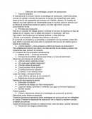 Definición de la estrategia y el plan de operaciones