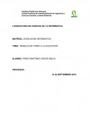 TRABAJO EN TORNO A LA EDUCACIÓN