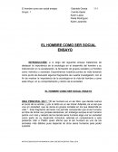 Ensayo el hombre social