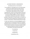 De donde proviene el conocimiento