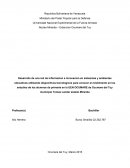 CAPITULO I PLANTAMIENTO DEL PROBLEMA