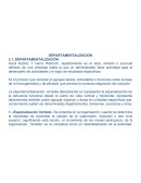 Departamentalizacion