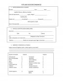 Estudio socioeconomico