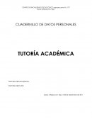 FICHA DE CONTROL PARA CADA TUTORÍA