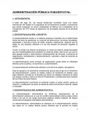 Administración Pública Paraestatal