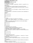 MANEJO DE CONECTORES (16 a 20) Instrucciones: B. PLAN DE REDACCIÓN (21 a 30)