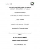 MÉTODOS PARA LA REPRESENTACIÓN DE UN ALGORITMO UNIDAD 1