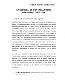 LA ESCUELA DE MONTREAL SOBRE HUMANISMO Y GESTION1