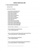 CODIGO DE FUENTE DE PSM