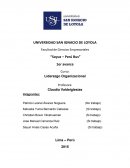 Facultad de Ciencias Empresariales “Soyuz – Perú Bus”