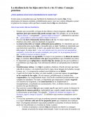 La obediencia de los hijos entre los 6 y los 12 años. Consejos prácticos