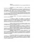 Ensayo de panela ice