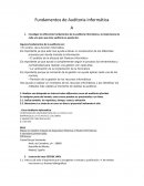 Fundamentos auditoria informatica