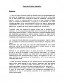CARTA DE CREDITO STANDBY