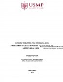 EVASIÓN TRIBUTARIA Y SU INCIDENCIA EN EL FINANCIAMIENTO DE LAS MYPES DEL SECTOR TEXTIL DEL DISTRITO DE LA VICTORIA