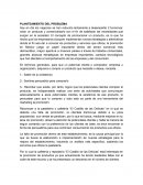 Planteamiento del problema