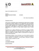 Fallos de comunicacion