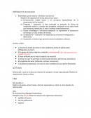 Habilidades de comunicación. Modelos de organización de las ideas de un texto