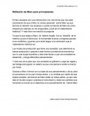 Reflexion sobre marx