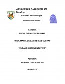 Un nuevo Ensayo psicolgia educacional