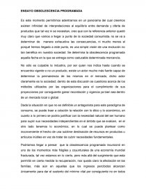 Obsolescencia programada. Página 1