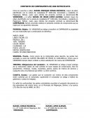 EJEMPLO DE CONTRATO DE COMPRAVENTA DE UNA MOTOCICLETA