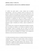 Empresa ¿POR QUÉ SURGE EL CONFLICTO EN LA EMPRESA FAMILIAR?