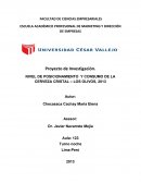 NIVEL DE POSICIONAMIENTO Y CONSUMO DE LA CERVEZA CRISTAL