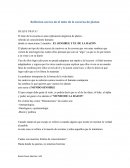 REFLEXION AL MITO DE LA CAVERNA DE PLATON