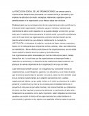 PSICOLOGIA SOCIAL DE LAS ORGANIZACIONES