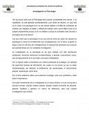 Importancia de la investigacion Psicología