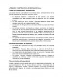 Resumen sobre “Independencia de iberoamericana"