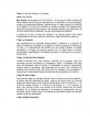 Cual es La Idea del Hombre y La Historia