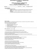 PRUEBA DE LENGUAJE Y COMUNICACIÓN LECTURA COMPLEMENTARIA